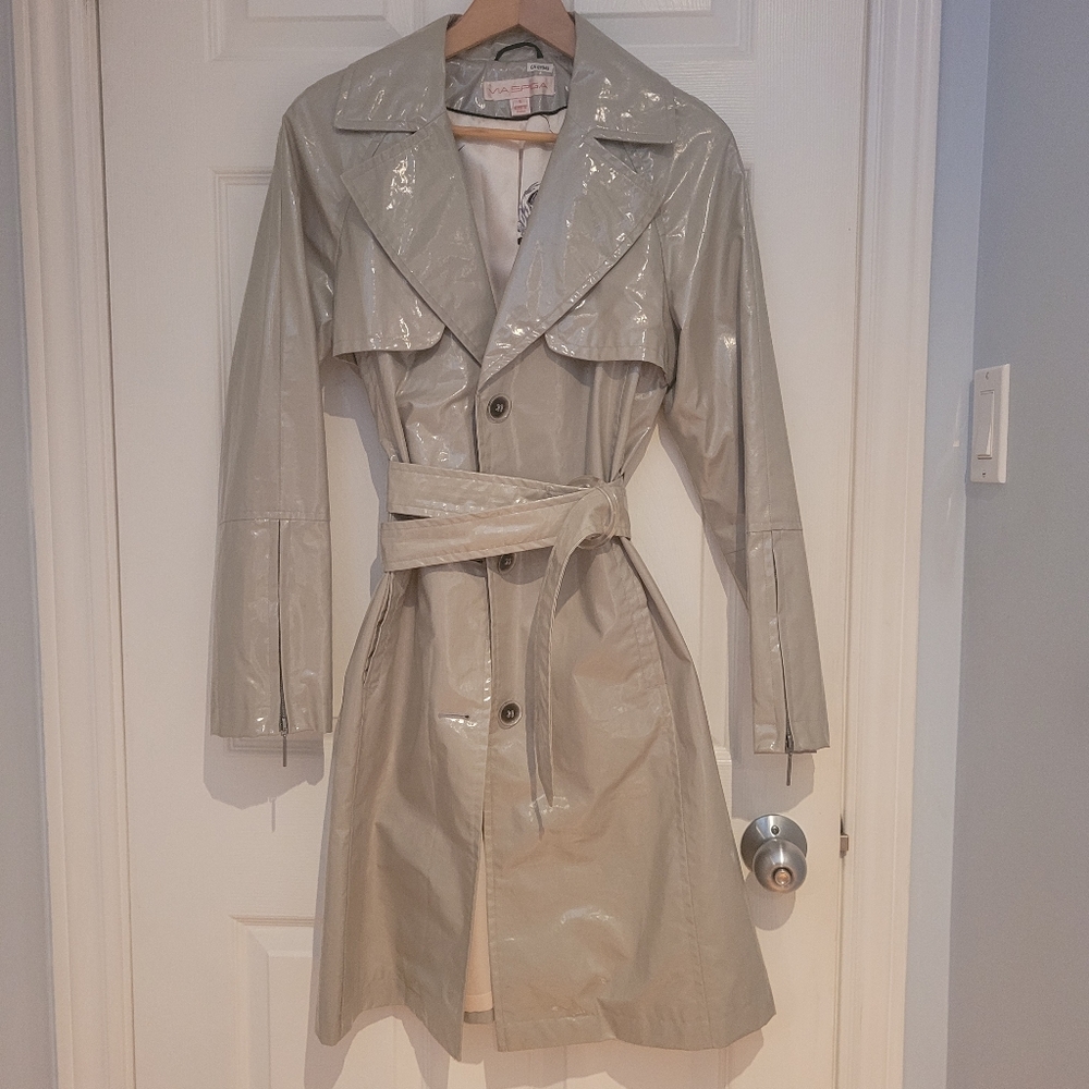 Via Spiga Trench Coat Beautiful Floral lining